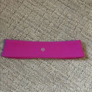 Lululemon Athletica Pink Headband